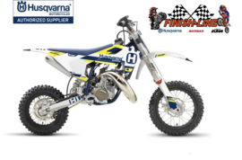 HUSQVARNA TC 50 COMPLETE FACTORY RACING STICKERSET 2017 - 2023