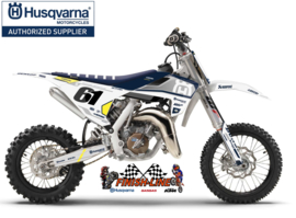 HUSQVARNA TC 65 COMPLETE FACTORY RACING STICKERSET 2017 - 2023