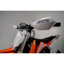 KTM SX 65 / HUSQVARNA TC 65 ACERBIS X-ELITE HANDKAPPEN MINI CROSS BLAUW / WIT