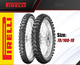 KTM SX 85 / HUSQVARNA TC 85 / GASGAS MC 85 VOORBAND PIRELLI SCORPION MX 32 MID SOFT 70/100/19