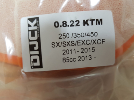 KTM SX 85 / HUSQVARNA TC 85 DIJCK  LUCHTFILTER 2013  - 2017