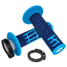 KTM / HUSQVARNA / GASGAS ODI EMIG V2 LOCK ON  HANDVAT SET BLAUW
