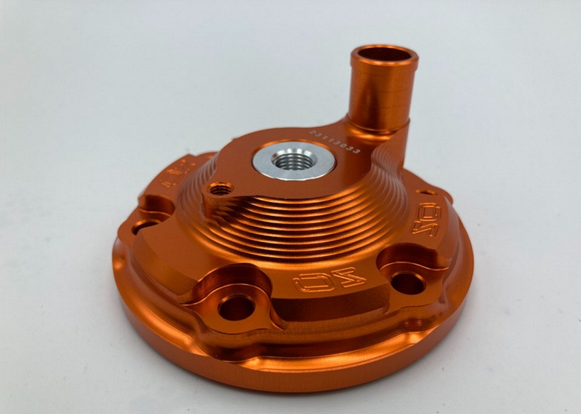 KTM SX 50 OZZO RACING ORANJE CILINDERKOP MET INSERT SAND 2024 - 2025 NIEUW
