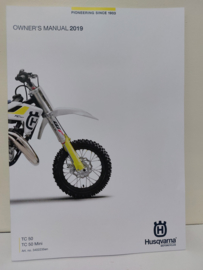 HUSQVARNA TC 50 / TC 50 MINI HANDLEIDING MODELJAAR 2019 ENGELS