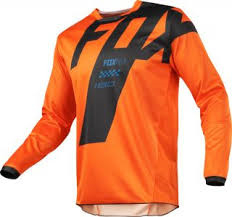 FOX 180 JEUGD SHIRT MASTAR JERSEY ORANJE MAAT YXL NIEUW