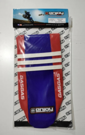 GASGAS MC 85 ENJOY FACTORY RACING ZADELHOES ROOD / BLAUW / WIT 2021-2024