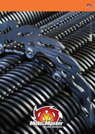 KTM SX 85 / HUSQVARNA TC 85 / GASGAS MC 85 MOTOMASTER FLAME OVERSIZED REMSCHIJF 260 MM VOORREM  2012 - 2024 NIEUW