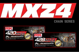 KTM SX 85 / HUSQVARNA TC 85 / GASGAS MC 85 RK KETTING 428MXZ4-130 GOLD