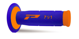 PROGRIP 791 HANDVATTEN ORANJE FLUO / BLAUW