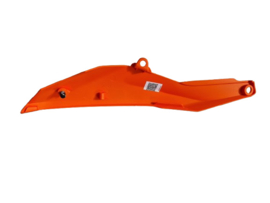 KTM SX 85 FILTER COVER LINKERZIJDE / NUMMERBORD 2025 ORANJE NIEUW