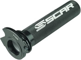 KTM SX 65 / HUSQVARNA TC65 SCAR ALUMINIUM GASHENDEL TUBE GELAGERD 2002 -2020 (21-27 MET DOMINO GASHENDEL)