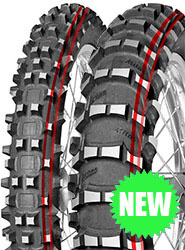 KTM SX 85 / HUSQVARNA TC 85 MITAS TERRA FORCE MX SAND  RED/RED SCHOEPEN ACHTERBAND 90/100/16 GROTE WIELEN
