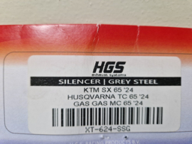 KTM SX 65 / HUSQVARNA TC 65 / GASGAS MC 65 HGS UITLAATDEMPER 2024 NIEUW