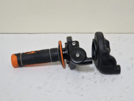 KTM SX 85 / HUSQVARNA TC 85 ORIGINELE DOMINO GASHENDEL  ALLE BOUWJAREN GEBRUIKT MET STOFRUBBER