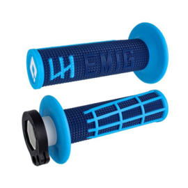 KTM / HUSQVARNA / GASGAS ODI EMIG V2 LOCK ON  HANDVAT SET BLAUW