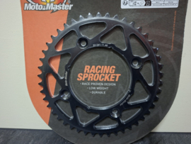 KTM SX 65 / HUSQVARNA TC 65 / GASGAS MC 65 MOTOMASTER STAAL ACHTERTANDWIEL ZWART 46 TANDS 2025-2026