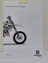 HUSQVARNA TC 65 HANDLEIDING MODELJAAR 2017 NEDERLANDS