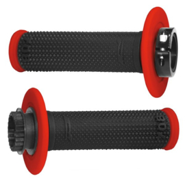 PROGRIP 708 LOCK ON HANDVATTEN ROOD  / ZWART