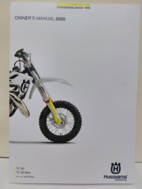 HUSQVARNA TC 50 / TC 50 MINI HANDLEIDING MODELJAAR 2020 ENGELS