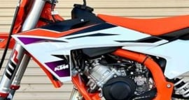 KTM SX 65 SET ORIGINELE RADIATEURKAPPEN  2024 - 2025 NIEUW
