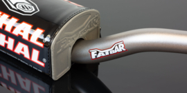 KTM SX 85 / HUSQVARNA TC 85 / GASGAS MC 85 RENTHAL FATBAR 672 STUUR 28 MM GRIJS MET STUURBESCHERMER NIEUW