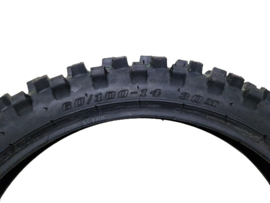 KTM SX 65 / HUSQVARNA TC 65 / GASGAS MC 65 DUNLOP GEOMAX MX3SF VOORBAND 60-100-14 GEBRUIKT