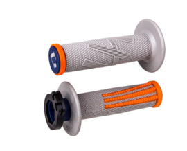 KTM / HUSQVARNA / GASGAS EMIG V2 PRO LOCK ON  HANDVAT SET GRIJS / ORANJE