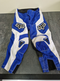 FOX 180 KIDS CROSSBROEK BLAUW / WIT MAAT 22 GEBRUIKT