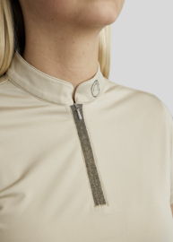 Montar MoGloria trainingshirt with Caviar Tape Light silver Grey