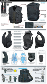 Hit air MCplus – airbagvest Large