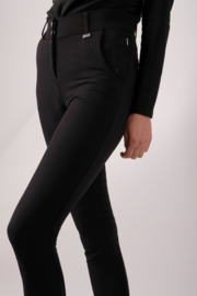 Montar Brielle Yati Highwaist Crystal Pockets - black , Fullgrip maat 36