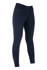 Verwarmde rijbroek -Keep Warm- stijl siliconen zitvlak navy