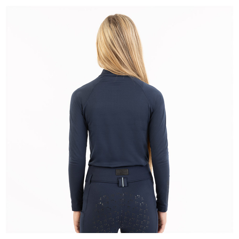 BR Eevolv pullover met rits Jente kids Navy Blazer