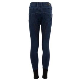 BR Eevolv jeans rijlegging Florence siliconen zitvlak Blue Denim