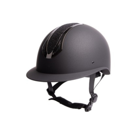 Harry horse Veiligheidscap Pro F1 Mat Sparkle zwart