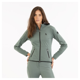 BR softshelljas Inge dames Balsam Green
