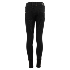 BR Eevolv jeans rijlegging Florence siliconen zitvlak Black denim