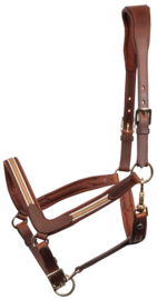 Harry horse halster Leder Flash zwart of bruin