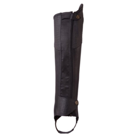 BR half chaps Gilenzo zwart regular large