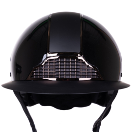Qhp Veiligheidscap Miami polo visor zwart