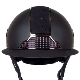 Qhp Veiligheidscap Ohio polo visor zwart