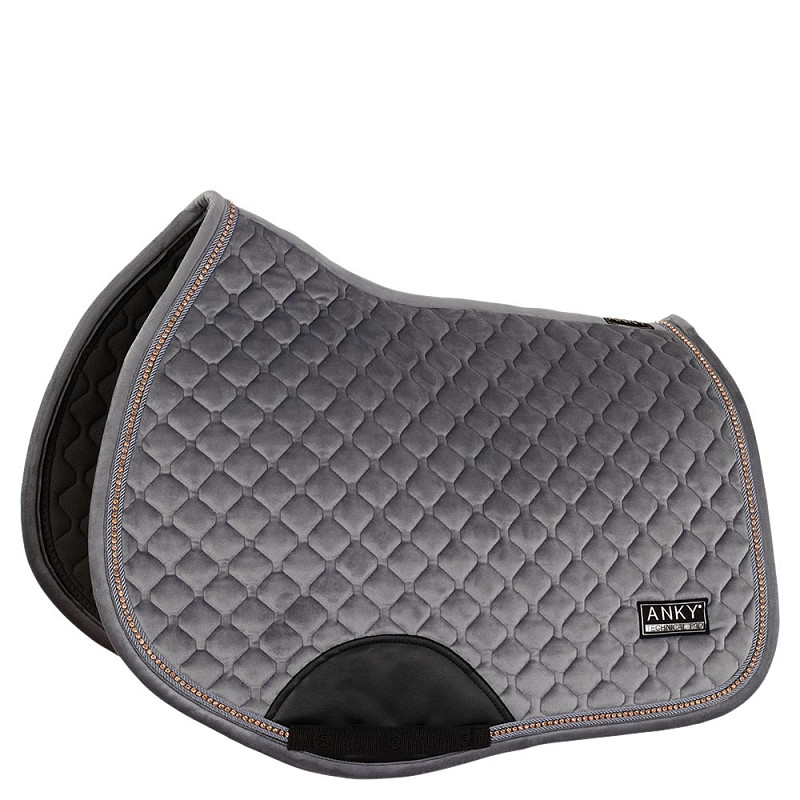 Anky pad jumping velvet stones steel grey Full