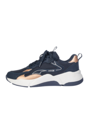 Hkm Sneaker -Rosegold Glamour- Style navy