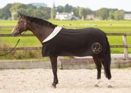 Harry horse Fleecedeken Denici Cavalli Gold