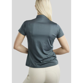 Montar MoBriella trainingshirt with gun Metal Crystals Dark Slate