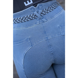 Harry horse Rijbroek Trendy Denim Full Grip