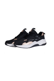 Hkm Sneaker -Rosegold Glamour- Style wit of zwart