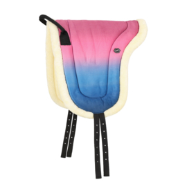 Qhp Bareback pad Rosalynn roze/blauw Pony