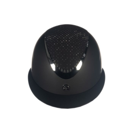 Hkm rijhelm Alarion Diamond zwart/zilver