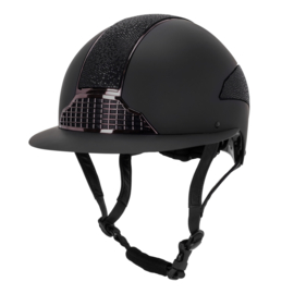 Qhp Veiligheidscap Detroit polo visor zwart